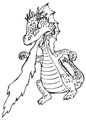 Coloring Pages Flame